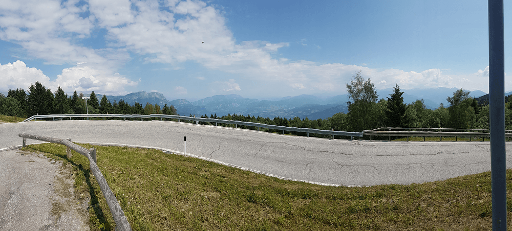 Ausblick vom Monte Bondone