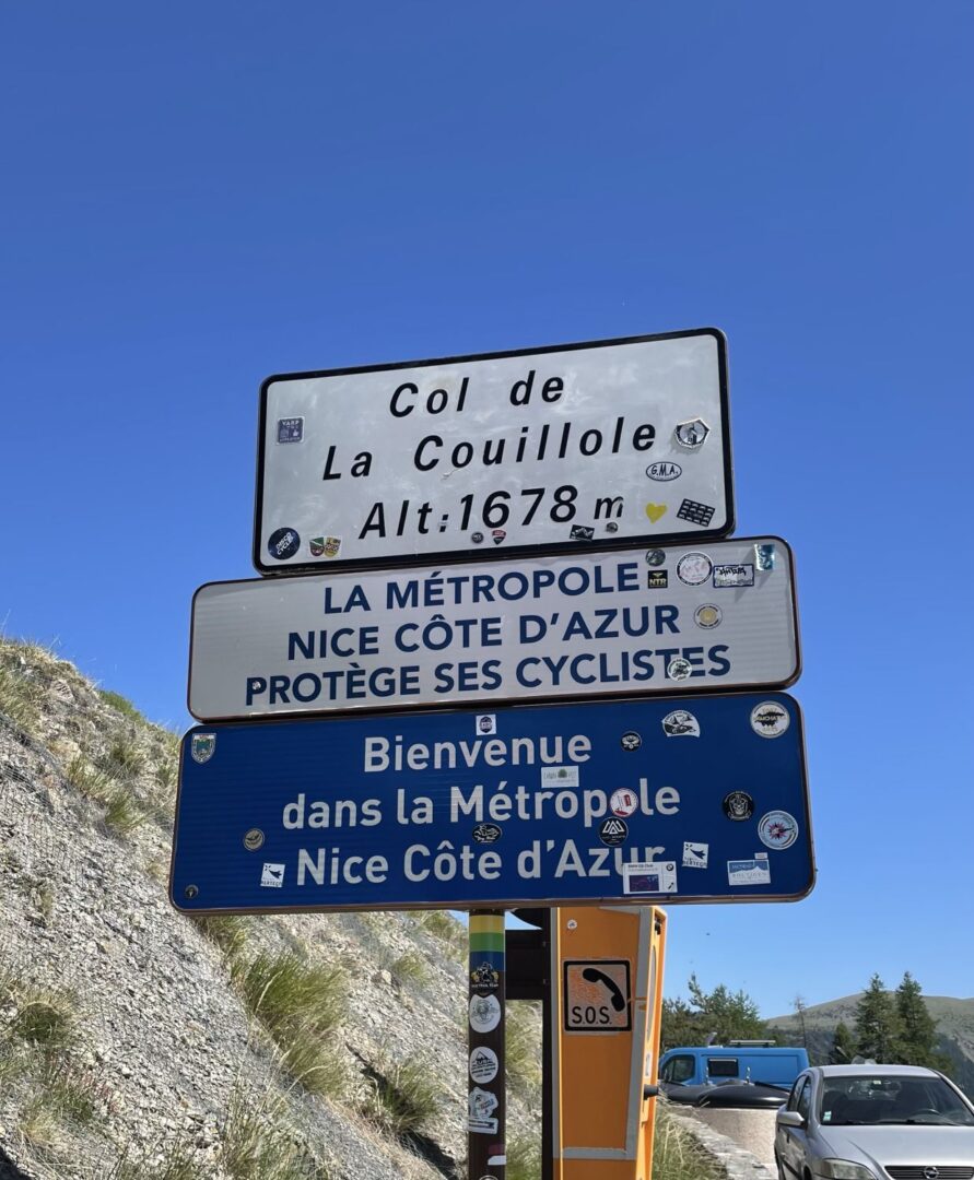 Passhöhe Col de la Couillole