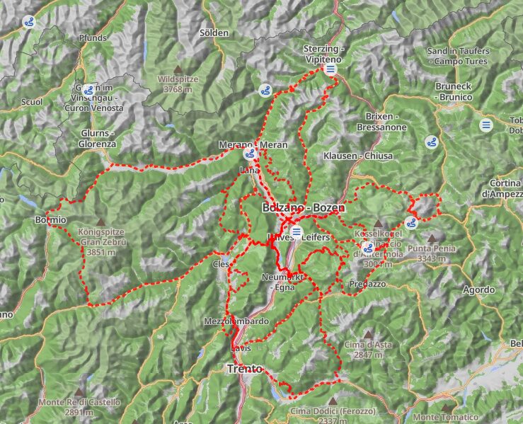 Touren in Südtirol