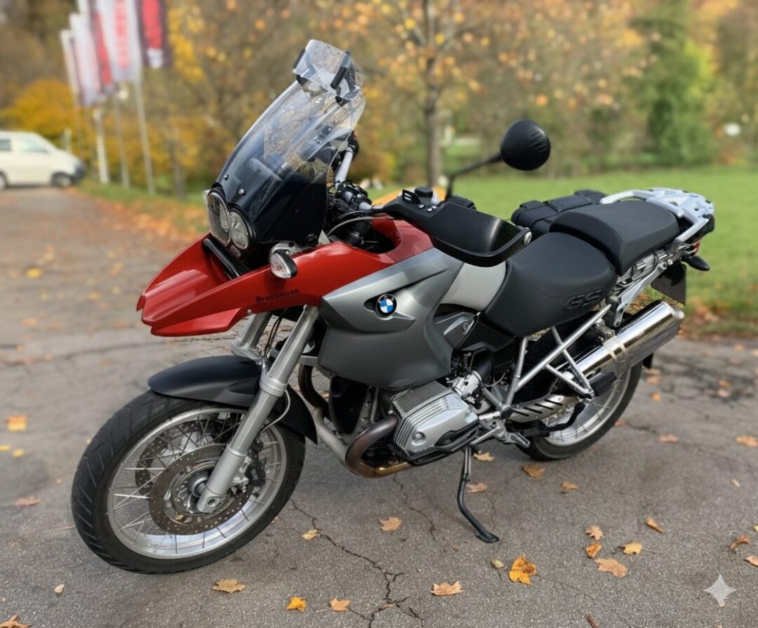 BMW in rot (KI generiert)